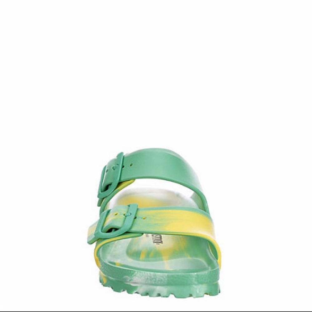 New BIRKENSTOCK WOMENS ARIZONA ESSENTIALS SLIDE SANDAL TIE-DYE 8 - Picture 4 of 4